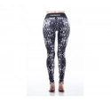 Dámske fitness legíny Six Deuce Digital Snakeskin - šedé - Litex