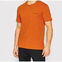 Pánske tričko - 111267 2R717 03563 - oranžová/tm.modrá - Emporio Armani