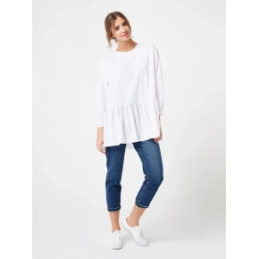 Dámska tunika LU453 biela - Lumide