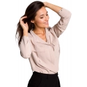 Dámska blúzka S144 béžová - Stylove
