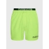 Pánske plavky MEDIUM DOUBLE WB KM0KM00992 M0T neononovo žlté - Calvin Klein