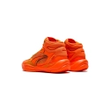 Pánske športové topánky Playmaker Pro Mid Laser M 378327 01 Neon oranžová - Puma
