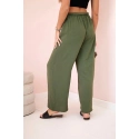 Dámske nohavice 5878 khaki - Kesi