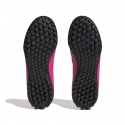 Detské športové topánky kopačky X Speedportal.4 TF Jr GZ2446 Neon ružová - Adidas