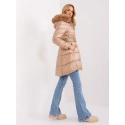 Dámska bunda NM KR TR8173.96P svetlo hnedá - FPrice