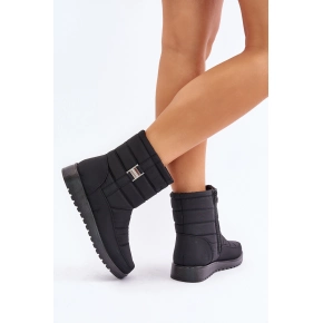 Ľahké dámske snehule 24SN02-7999 čierne -Mezitha