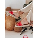 Klapki damskie MISSWAVE czerwone FashionStreet ZY0948