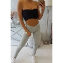 Dámske nohavice 2628P svetlo šedé - Kesi