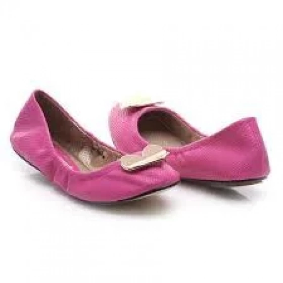 Dámske baleríny ozdobené srdiečkom BR14123F - RAXMAX