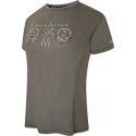 Dámske tričko DWT589 Unwind Tee DDH khaki - Dare2B