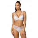 Dámska push-up podprsenka Estelle M-0198/11 Biela - MAT