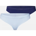 Tangá 2pcs QD3695E-AAN modrá - Calvin Klein