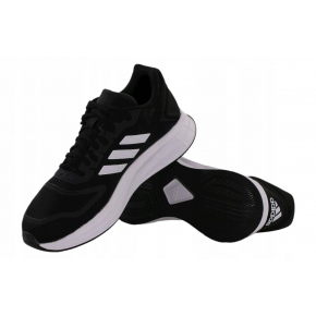Pánske športové topánky Duramo 10 GW8336 Čierna s bielou - Adidas