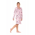 Dámsky župan Toya so zipsom pink - Vestis