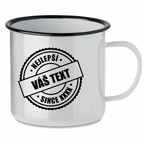 Personalizovaný retro plecháček - nejlepší xx SINCE xx