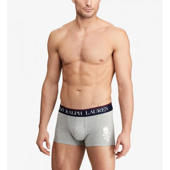 Boxerky 714753009001 šedá - Ralph Lauren