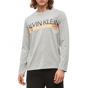 Pánske tričko NM1772E-080 šedá - Calvin Klein