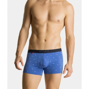 Pánske boxerky 3PACK 3MH-187 Tmavomodrá mix - Atlantic