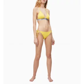 Spodný diel plaviek KW0KW00818-ZP0 žltá - Calvin Klein Spodný diel plaviek KW0KW00818-ZP0 žltá - Calvin Klein