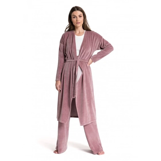 Dámsky zamatový župan LA087 - Lalupa