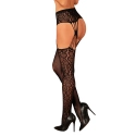 Nádherné pančuchy S821 garter stockings - Obsessive