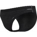 Dámske nohavičky 3Pack UW0UW05018 0V9 čierne/fialové/zv. ružové - Tommy Hilfiger