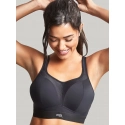 Dámska športová podprsenka Non Wired Sports Bra 7341B Čierna - Panache