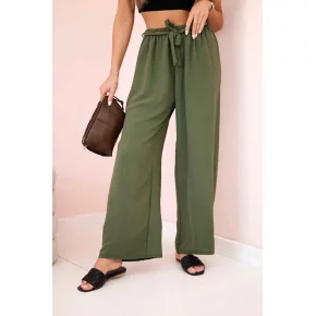 Dámske nohavice 5878 khaki - Kesi