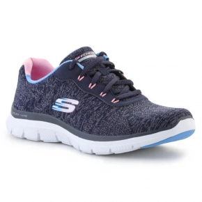 Dámske športové topánky Flex Appeal 4.0 149570-NVMT Tmavomodrá mix - Skechers