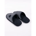 Pánske šľapky OKL-0107F-3400 Čierna so šedou - Yoclub