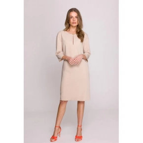 Dámske šaty S394 Béžová - Stylove