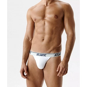 Pánske slipy 3MP-220 A'3 biele - Atlantic