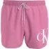 Pánske plavky SHORT DRAWSTRING KM0KM00967 TFZ ružové - Calvin Klein
