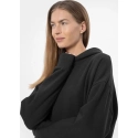 Dámska mikina H4Z22-BLD028 tmavo šedá - 4F