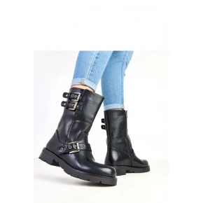 Dámské kotníkové boty K530 Černá - Yesmile