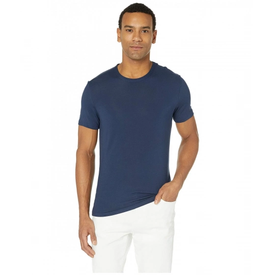 Pánske ultra-soft tričko NM1658E C9K kráľovská modrá - Calvin Klein