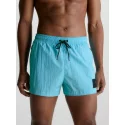 Pánske plavky Short Drawstring Swim Short CK Nylon KM0KM00868CU8 modrá - Calvin Klein