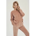 Dámska tepláková súprava Belle 3023 01 Hnedo béžová - Taro