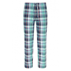 Pánske pyžamové nohavice 500772H B90 štvorkysovomodré káro - Jockey