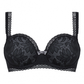 Dámska krajková podprsenka PX0007I2 čierna - PLAYTEX