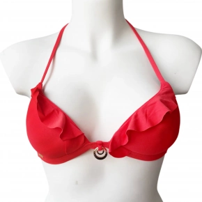 Vrchný diel plaviek Push-Up BA122 červený - Selmark