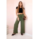 Dámske nohavice 5878 khaki - Kesi