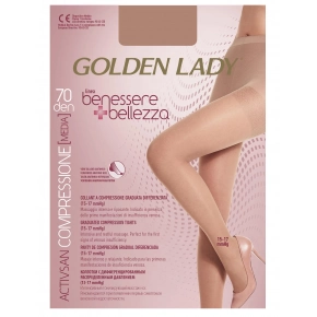 Dámske pančuchové nohavice Compression Benessere / Bellezza 70 deň - Golden Lady