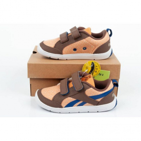 Detské topánky Ventureflex Jr BS5601 hnedo-oranžová - Reebok