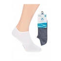 Pánske členkové ponožky Socks Antibakteriálna Biela - Regina