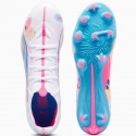 Pánske športové futbal topánky Ultra 5 Match Vol.Up FG/MG M 108064-01 Biela mix - Puma
