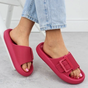 Dámske nazúvaky / žabky RR274A583 Tmavo ružová - Big Star