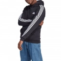 Pánska mikina 3-Stripes Hoodie M IB4028 Čierna vzor - Adidas