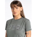 Dámske tričko DWT589 Unwind Tee DDH khaki - Dare2B