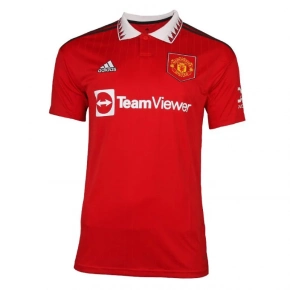Pánske polo tričko Manchester United H Jsy M H13881 červené - Adidas